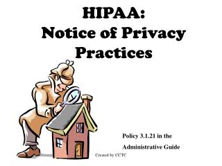 HIPAA: Notice of Privacy Practices