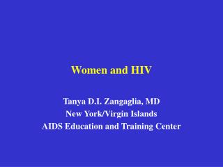 Women and HIV