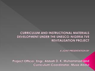 Curriculum Development Process