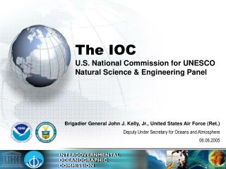 The IOC U.S. National Commission for UNESCO Natural Science &amp; Engineering Panel