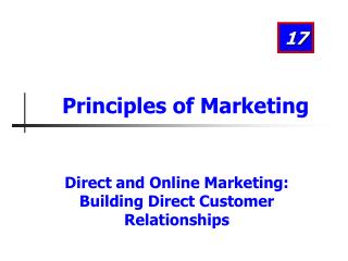 Principles of Marketing