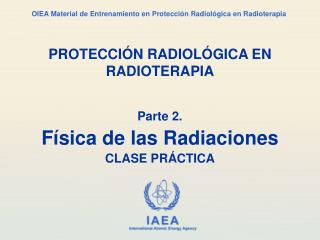 PROTECCIÓN RADIOLÓGICA EN RADIOTERAPIA