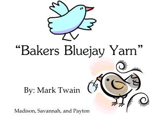 “Bakers Bluejay Yarn”