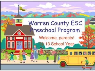 Warren County ESC Preschool Program