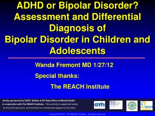 ADHD or Bipolar Disorder?