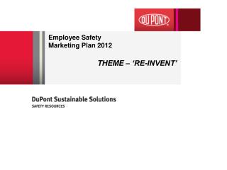 Employee Safety Marketing Plan 2012