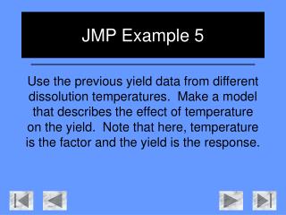 JMP Example 5