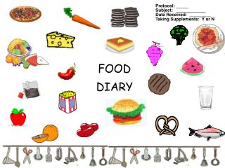 FOOD DIARY