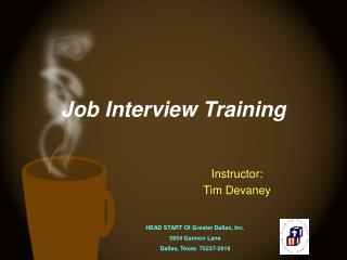 Job Interview Training