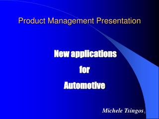 Product Management Presentation
