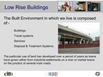 Low Rise Buildings