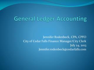 General Ledger Accounting