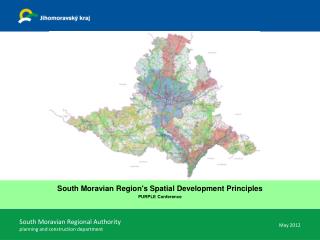 South Moravian Region 's Spatial Development Principles PURPLE Conference