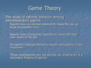 Game Theory