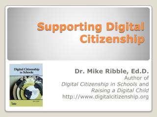 Supporting Digital Citizenship