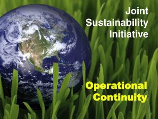 Joint Sustainability Initiative