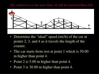 The solution is on the next slides. It will be removed Mon AM
