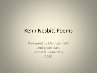 Kenn Nesbitt Poems