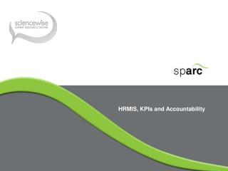 HRMIS, KPIs and Accountability