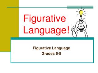 Figurative Language!