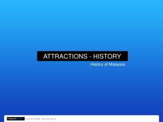 ATTRACTIONS - HISTORY