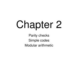 Chapter 2