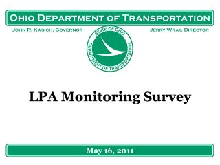 LPA Monitoring Survey