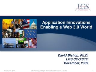 Application Innovations Enabling a Web 3.0 World