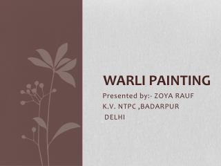 warli PAINTING