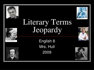 Literary Terms Jeopardy