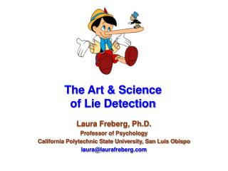 The Art &amp; Science of Lie Detection