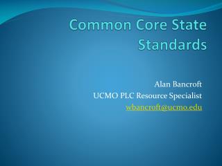 Common Core State Standards