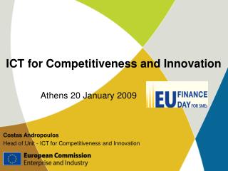 ICT for Competitiveness and Innovation