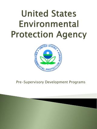 United States Environmental Protection Agency