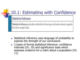 10.1: Estimating with Confidence