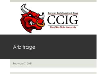 Arbitrage