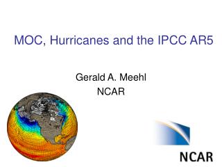 MOC, Hurricanes and the IPCC AR5