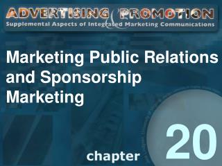 Marketing Public Relations and Sponsorship Marketing