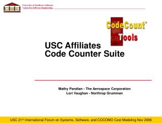 USC Affiliates Code Counter Suite