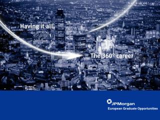 European Graduate Opportunities