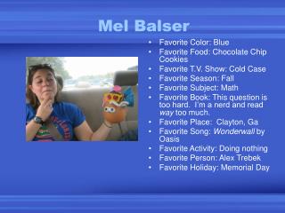 Mel Balser