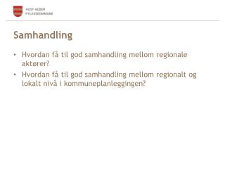Samhandling