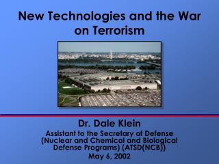 New Technologies and the War on Terrorism