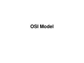 OSI Model