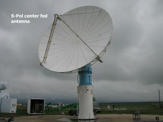 S-Pol center fed antenna