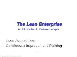 The Lean Enterprise