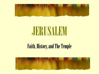 JERUSALEM