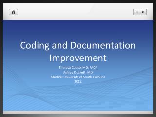 Coding and Documentation Improvement