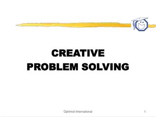 CREATIVE PROBLEM SOLVING