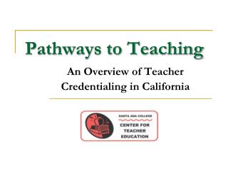 Pathways to Teaching